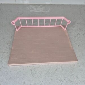 Little‎ Tikes Blue Roof Dollhouse Replacement Pull Out Deck Railing Pink Tan
